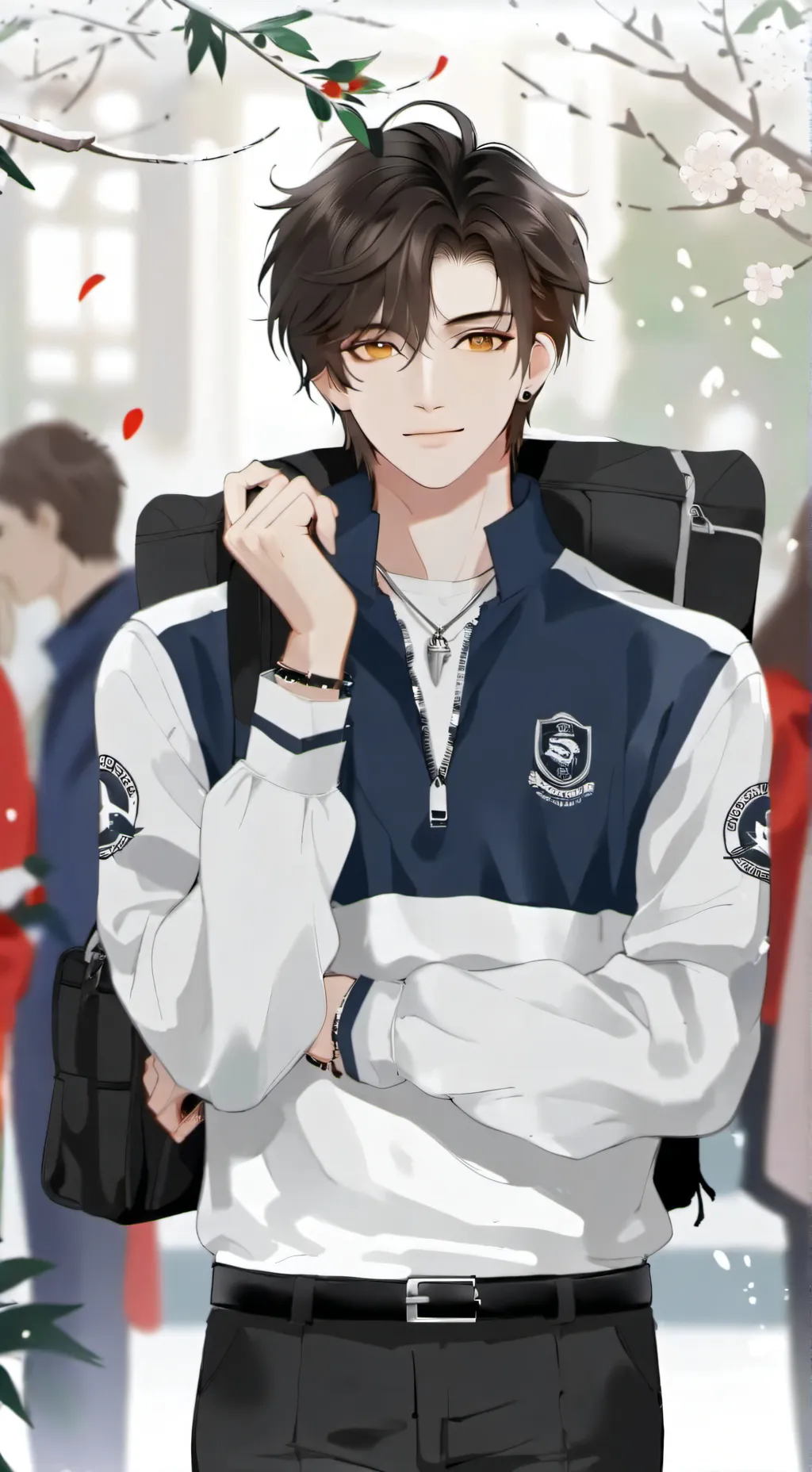 ai character: Enzo background