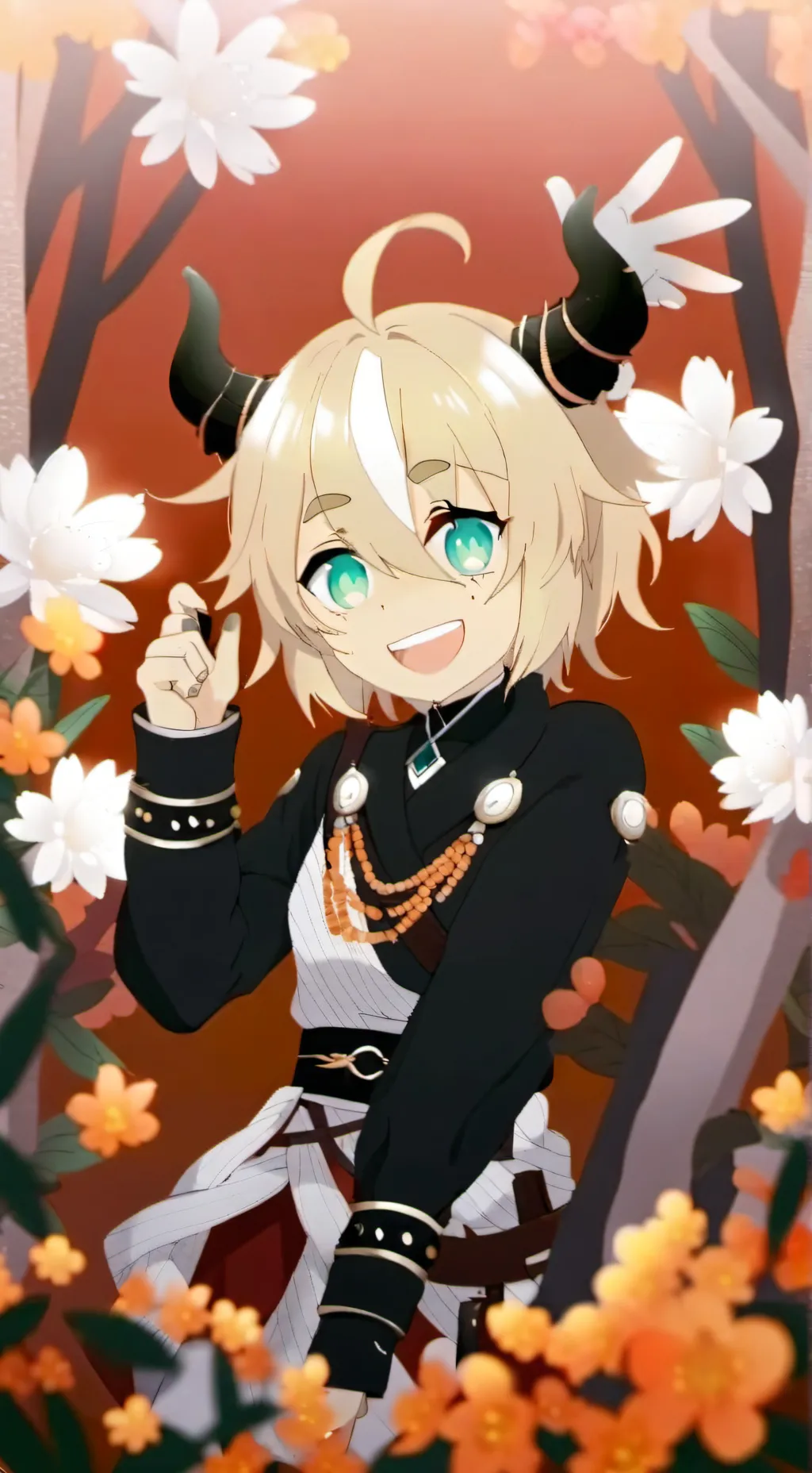 ai character: bloodmoon x sun  background