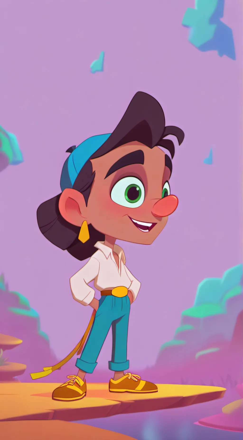 ai character: El behemot  background