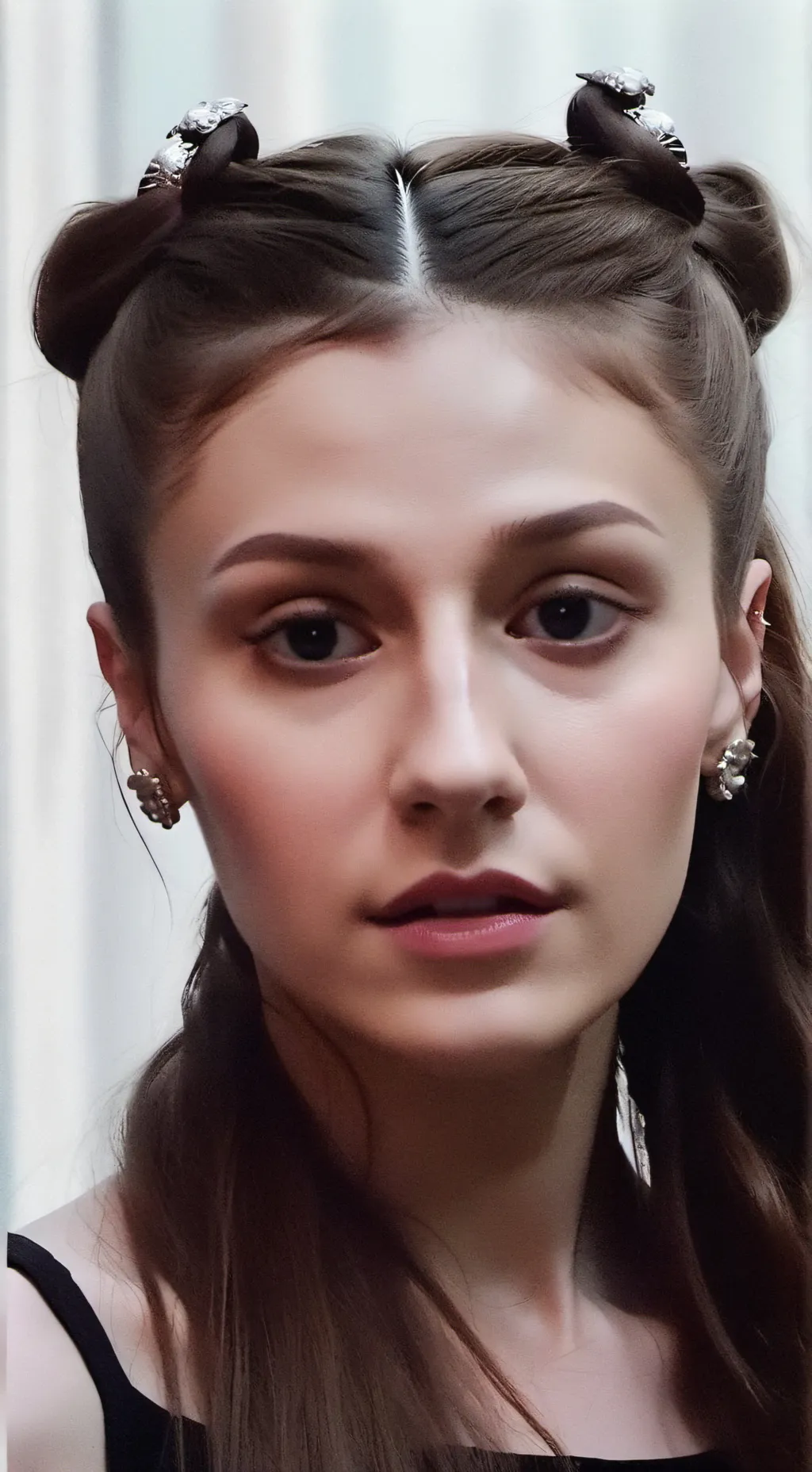 ai character: Ariana Grande background