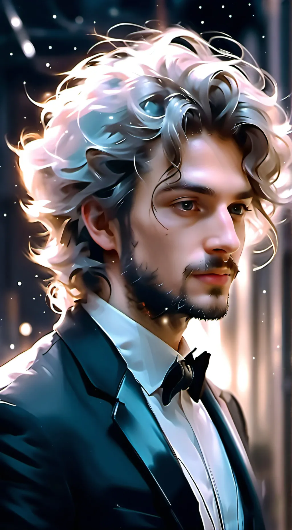 ai character: baby carina background