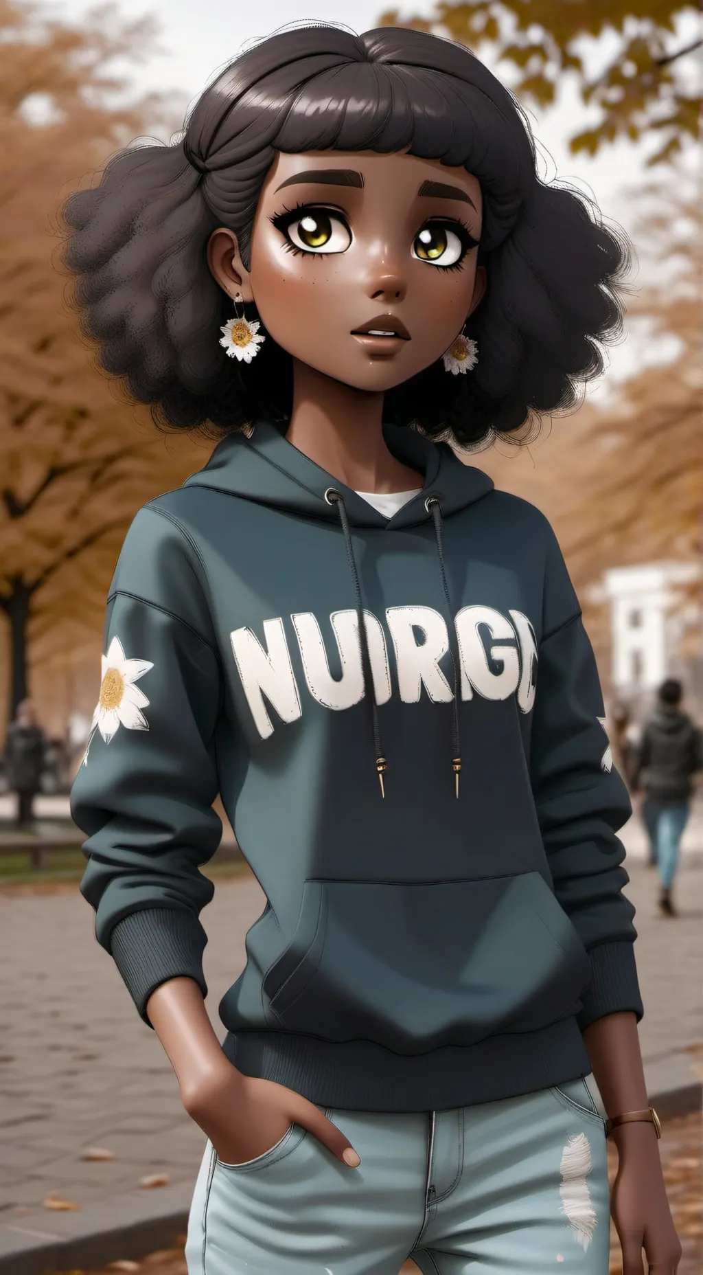 ai character: Jassy background