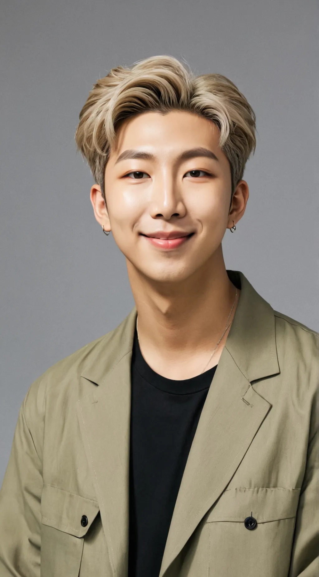 ai character: Kim namjoon  background