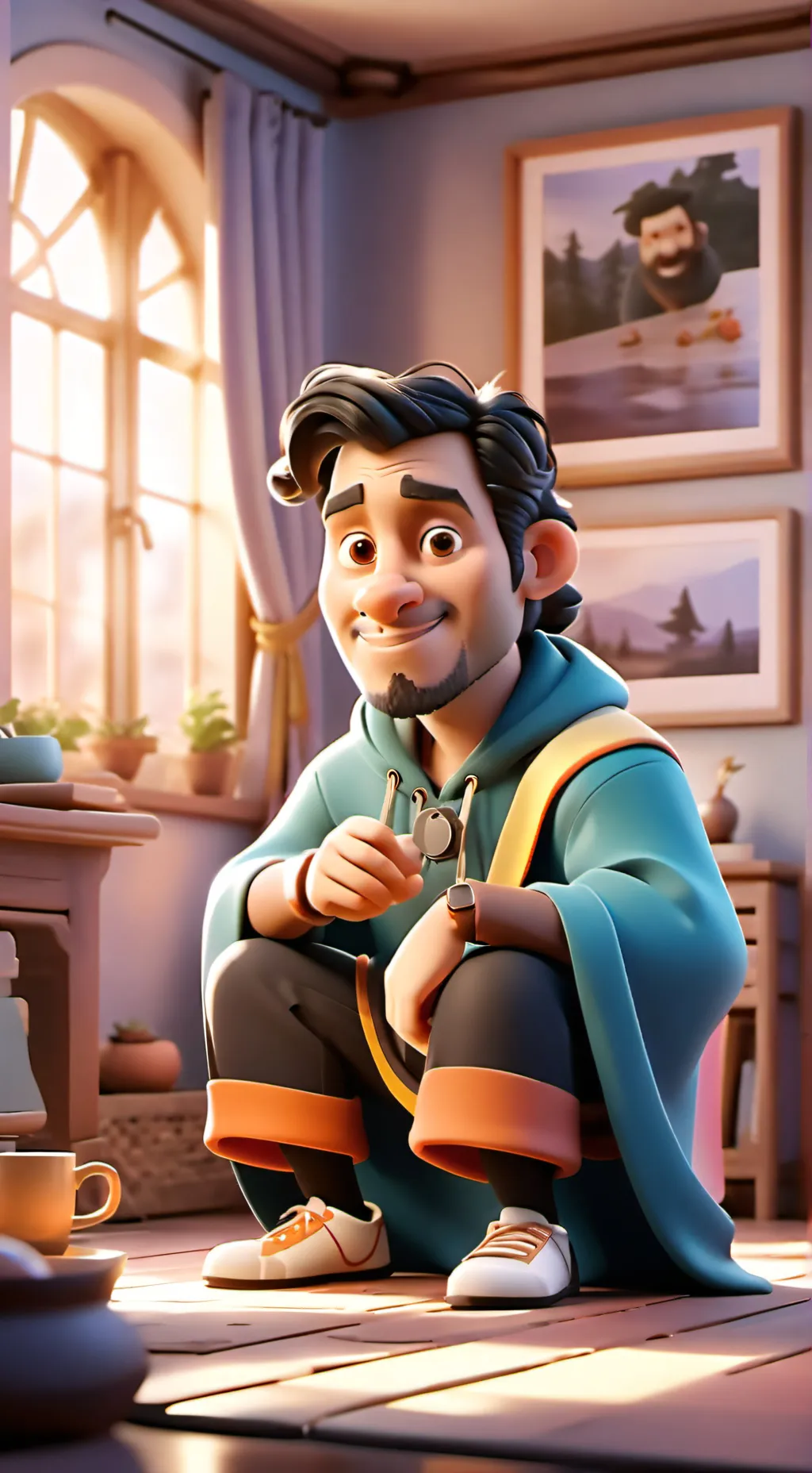 ai character: niño background