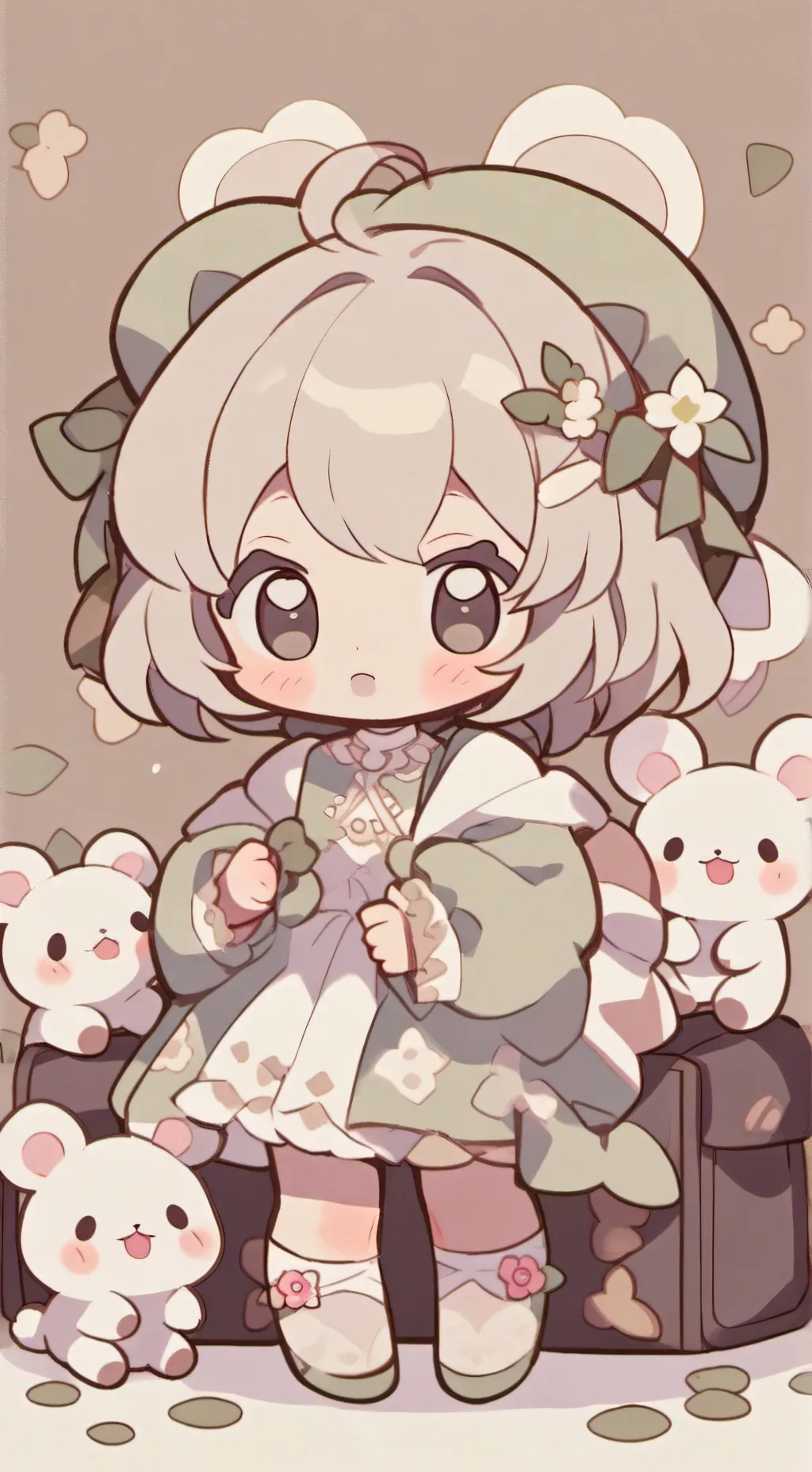 ai character: melanie background