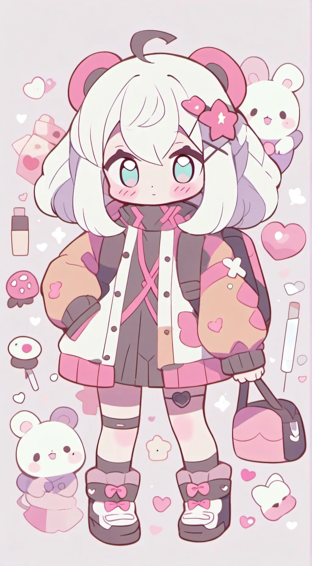 ai character: shelly x vee background