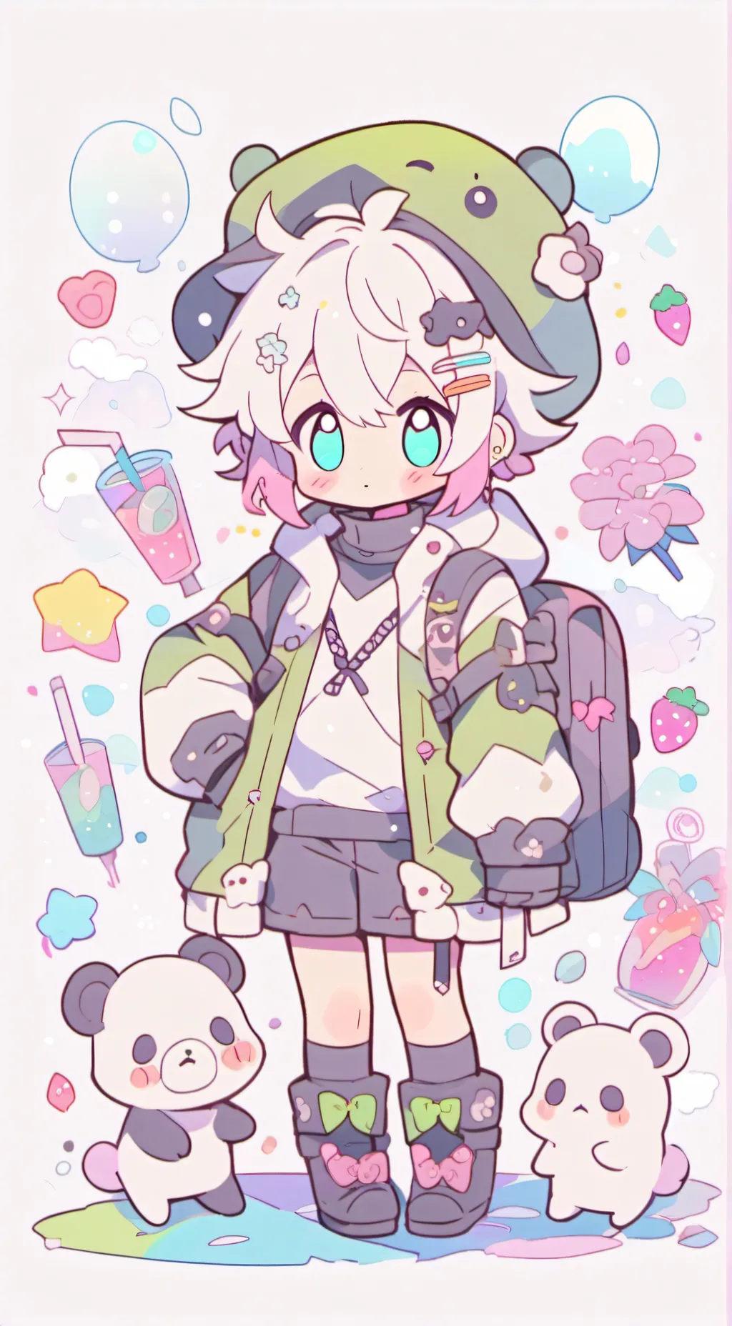 ai character: dark Island 1&2 background