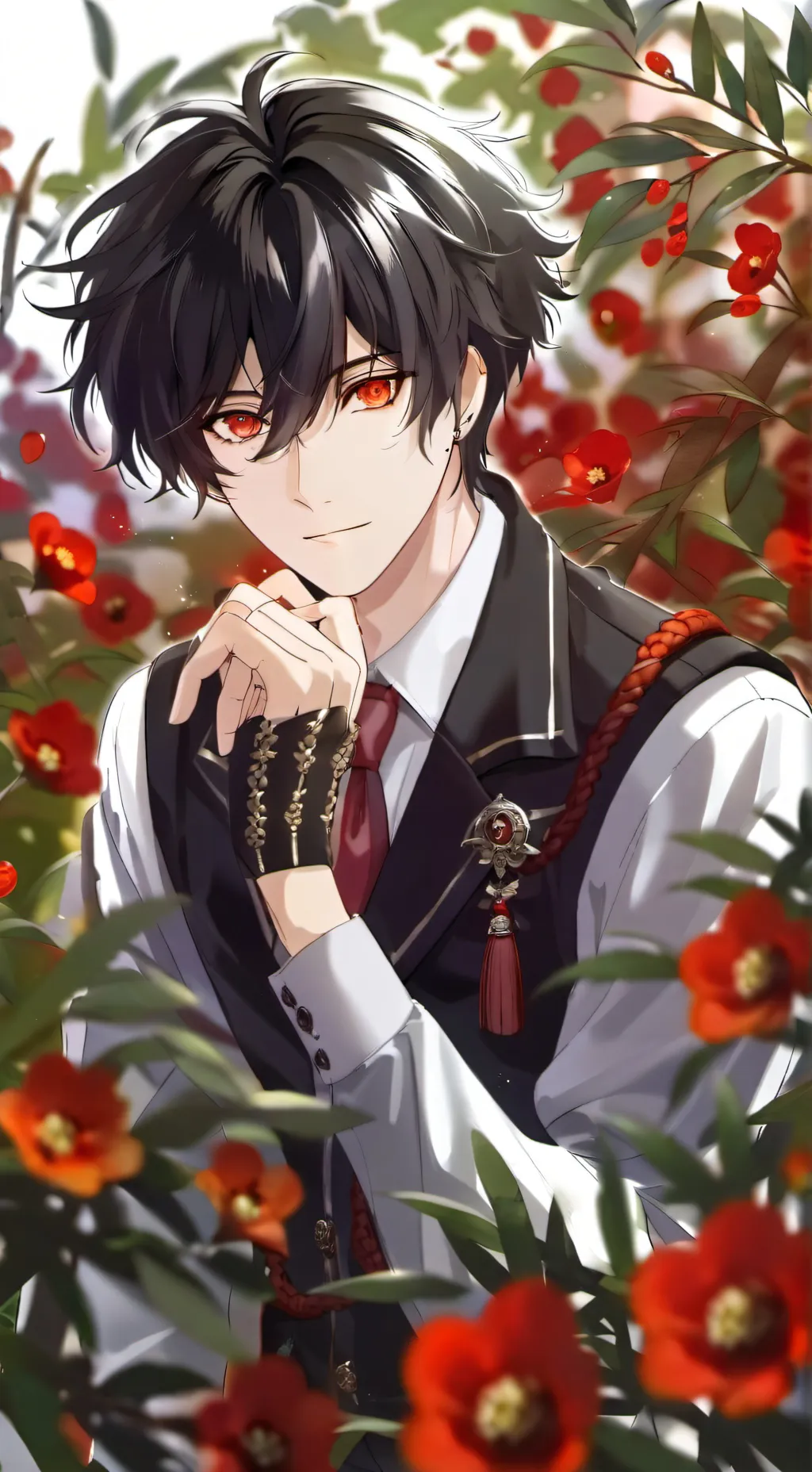 ai character: hélios  background