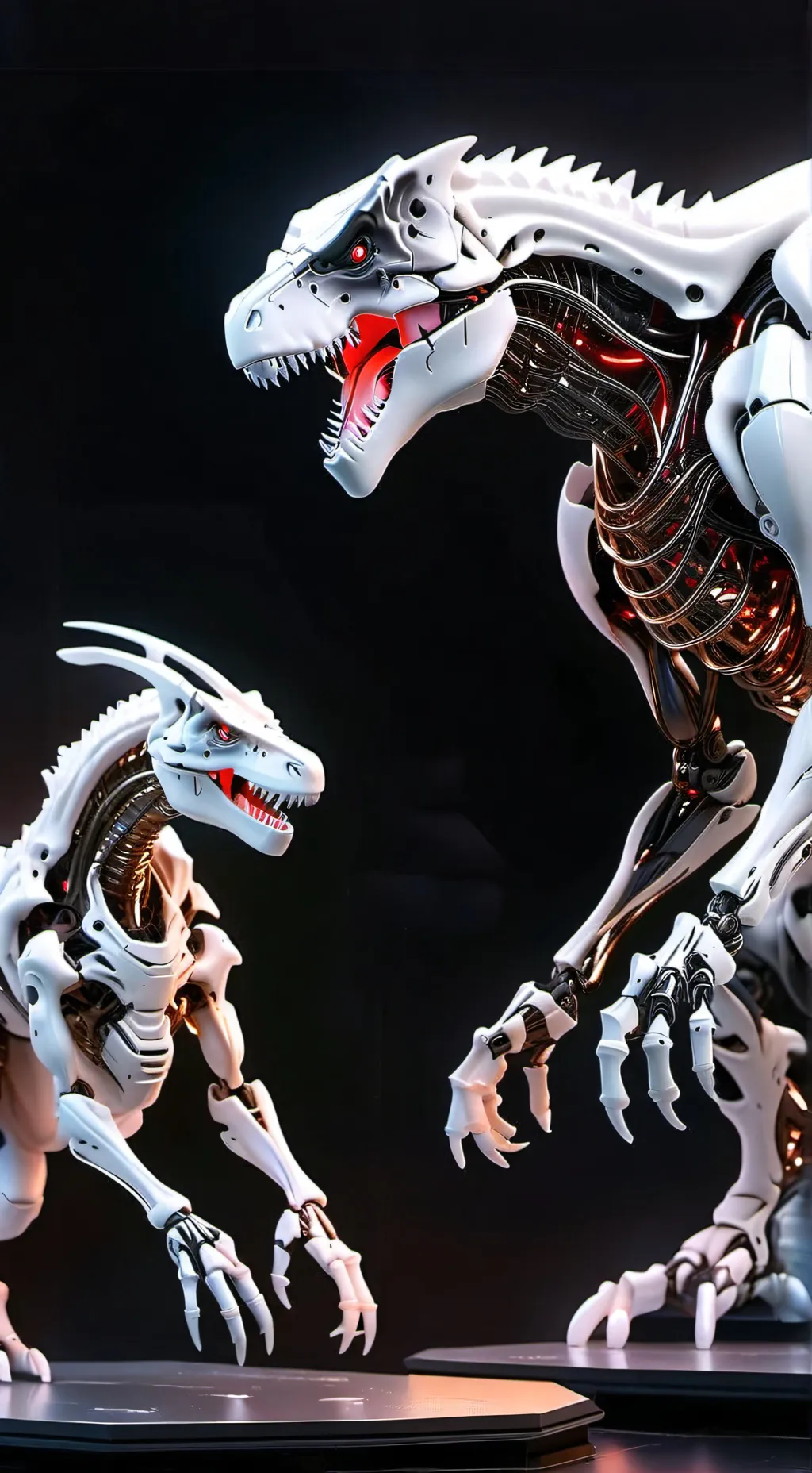 ai character: dinotrux background