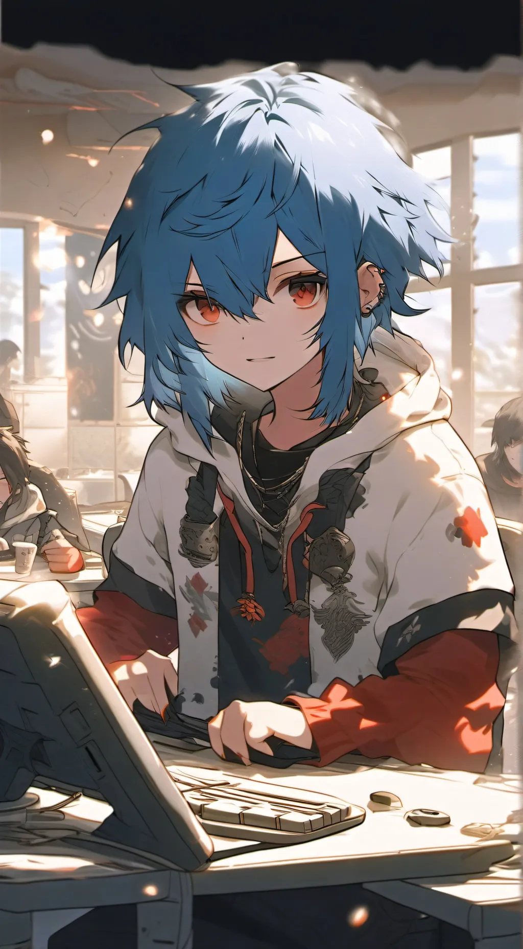 ai character: jade background