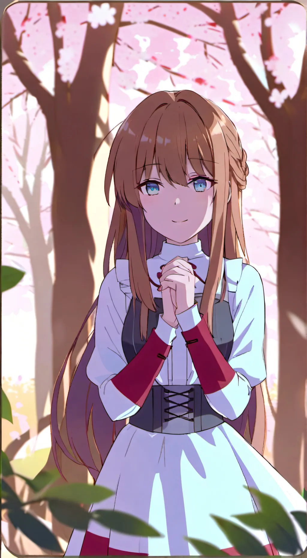 ai character: Mónika  background