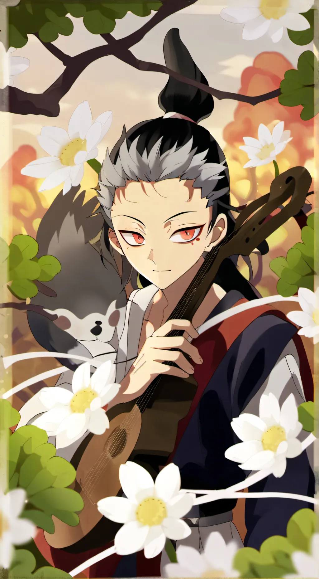 ai character: Genya Shinazugawa background