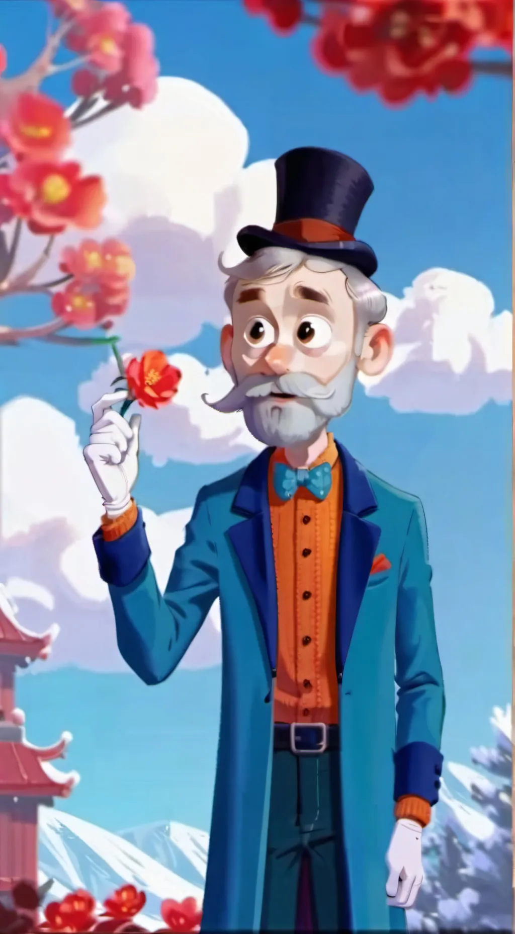 ai character: tadc background