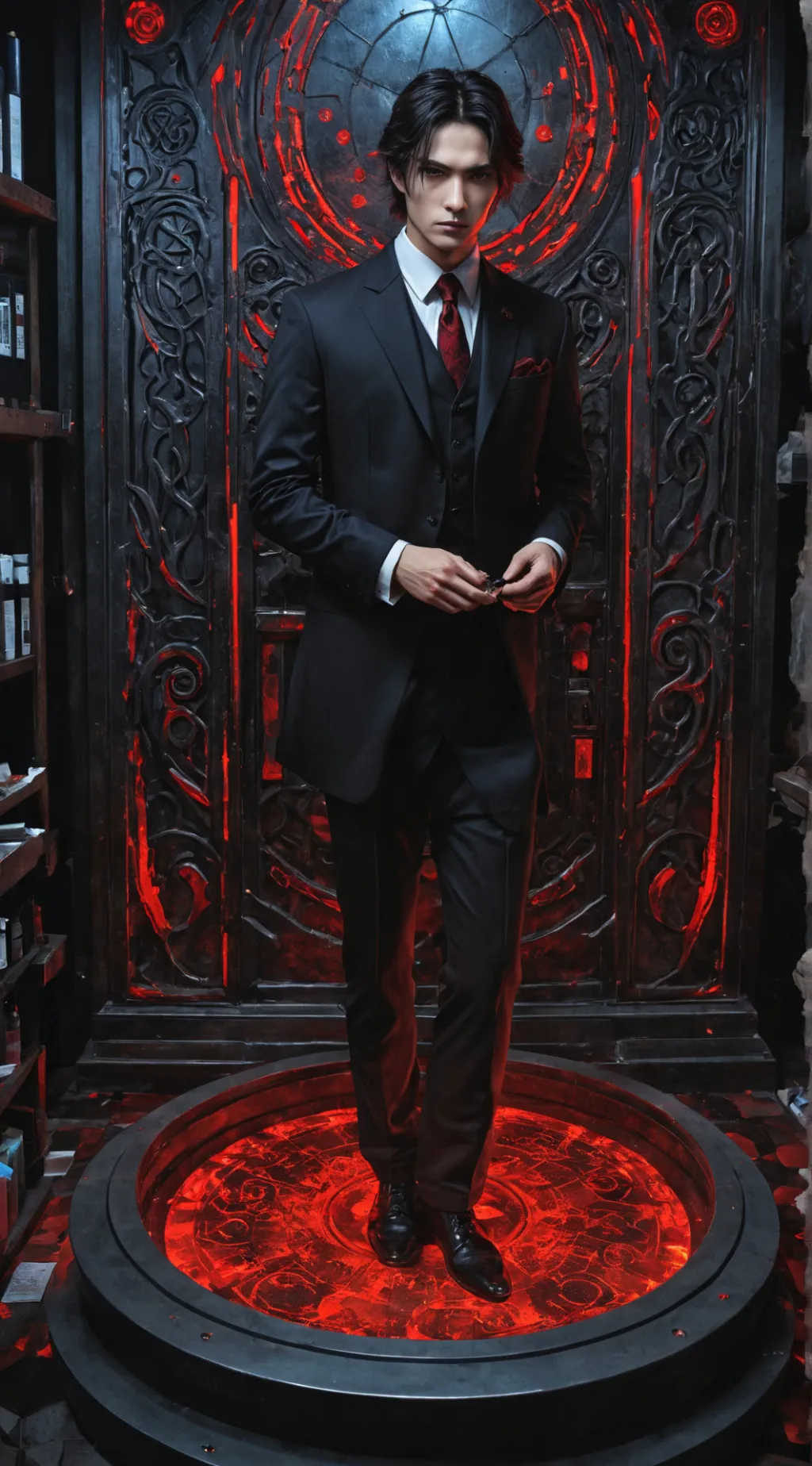 ai character: Twilight  background