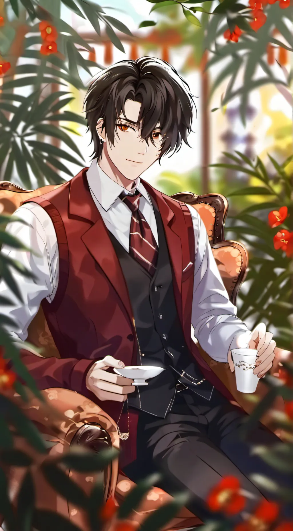 ai character: Héctor  background