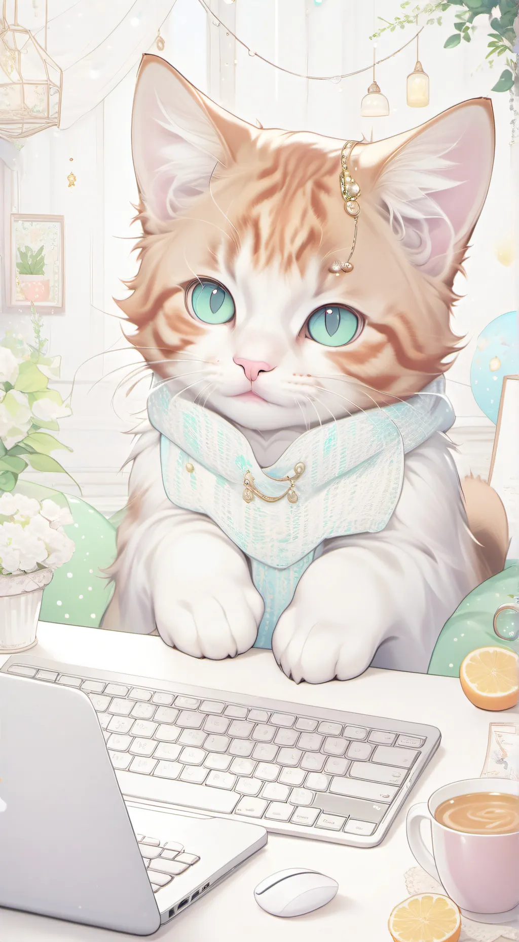 ai character: Gingersnap background