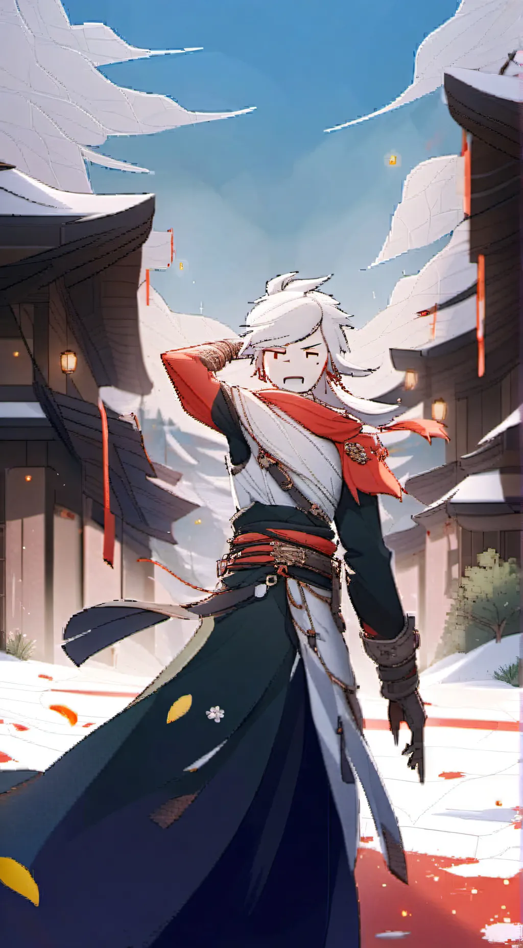 ai character: moonberrycake  background