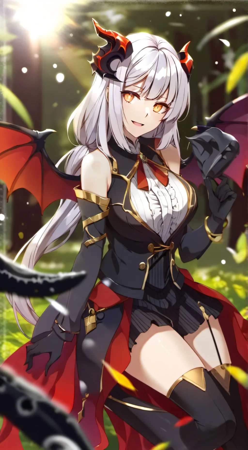 ai character: mariabelle(démon) background