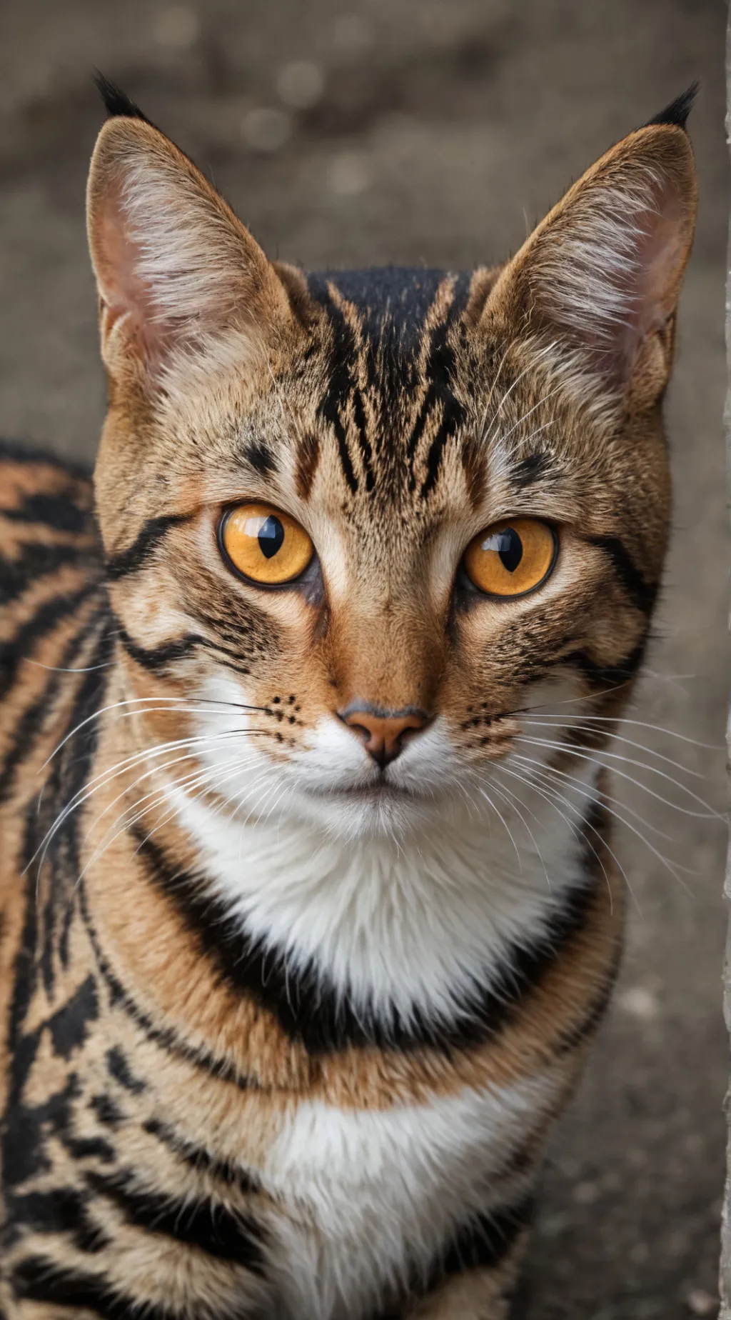 ai character: m.r tiger background