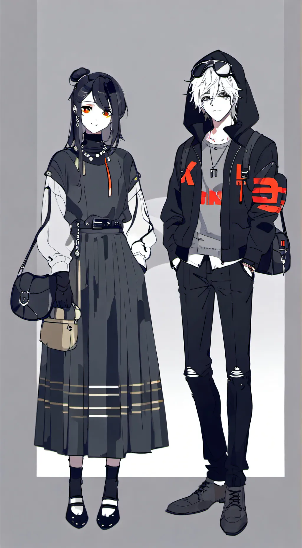 ai character: ❤️ background