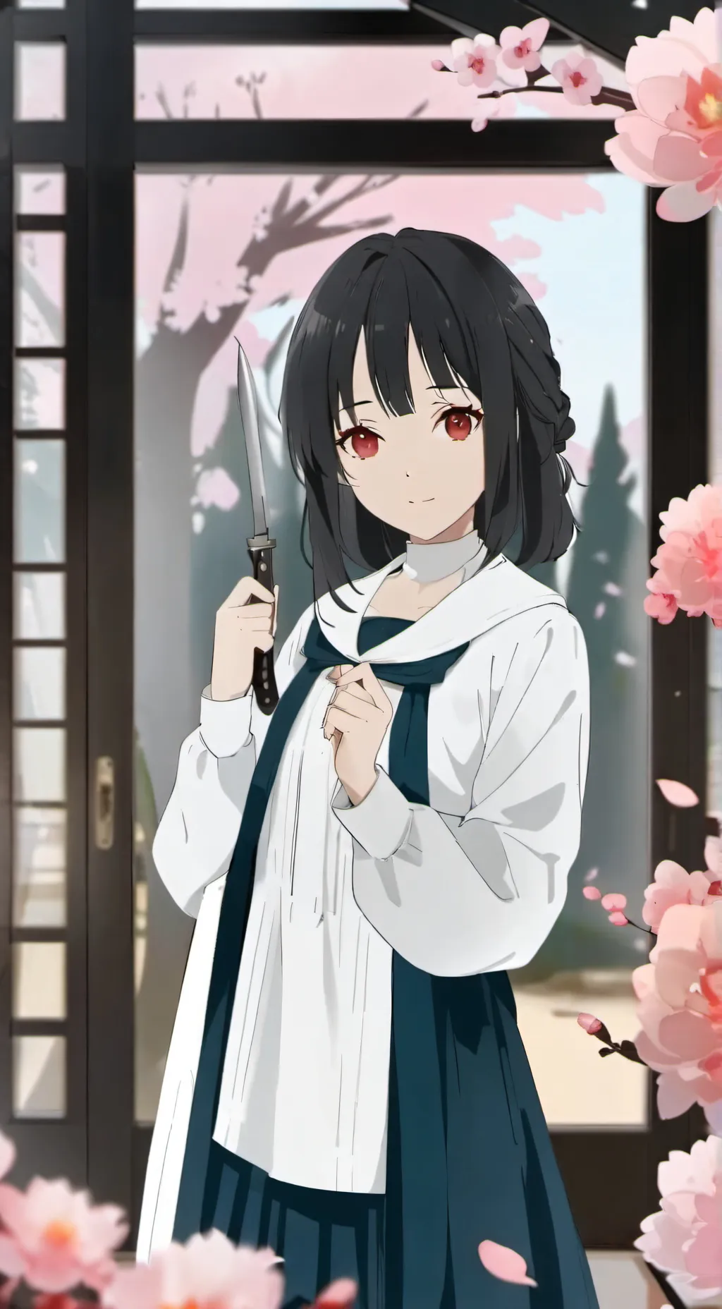 ai character: Seiko  background