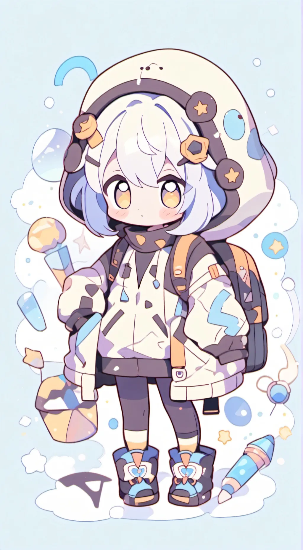 ai character: Katsuki Bakugo!  background