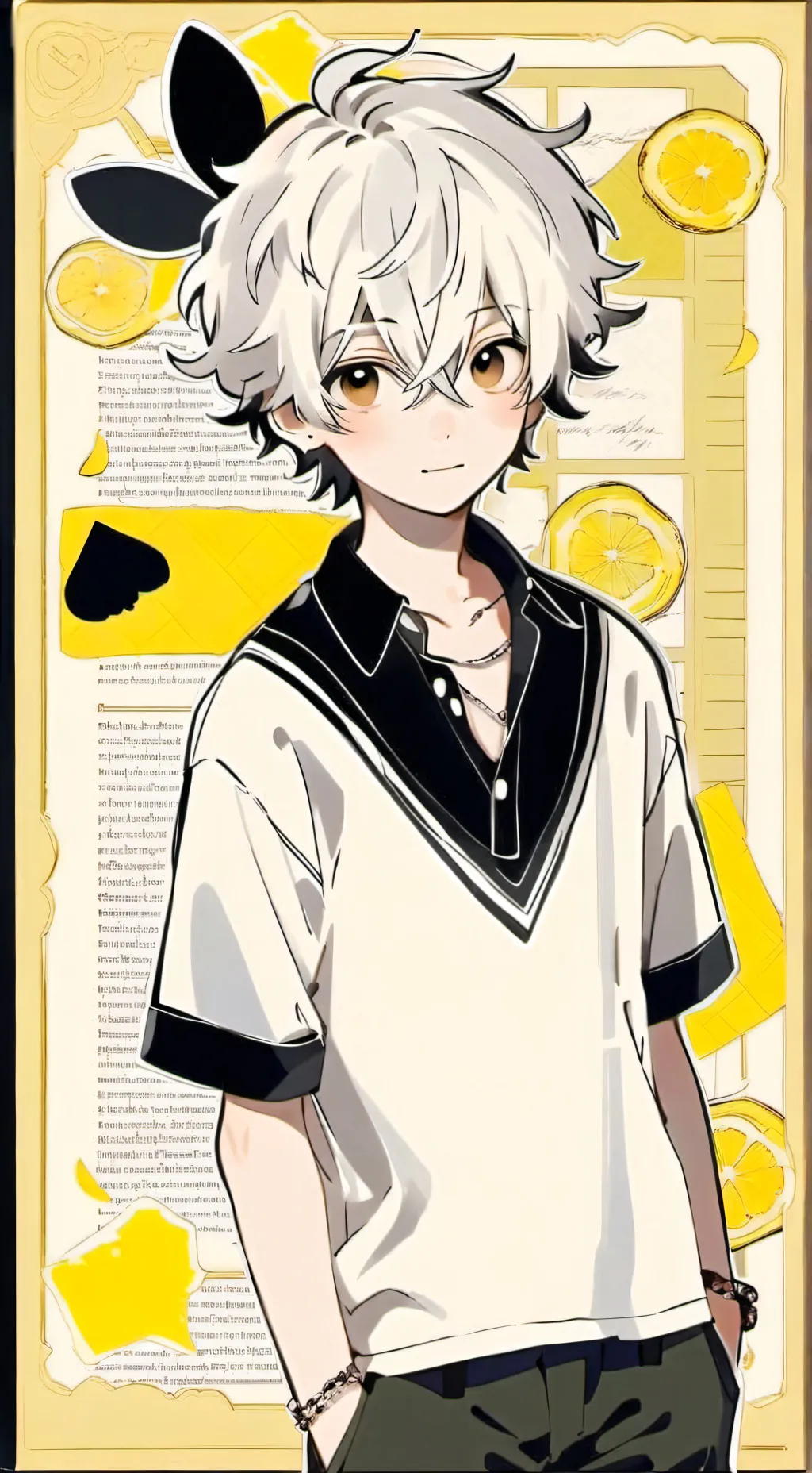 ai character: ◦•●◉✿ 𝑙𝑒𝑜 ✿◉●•◦ background