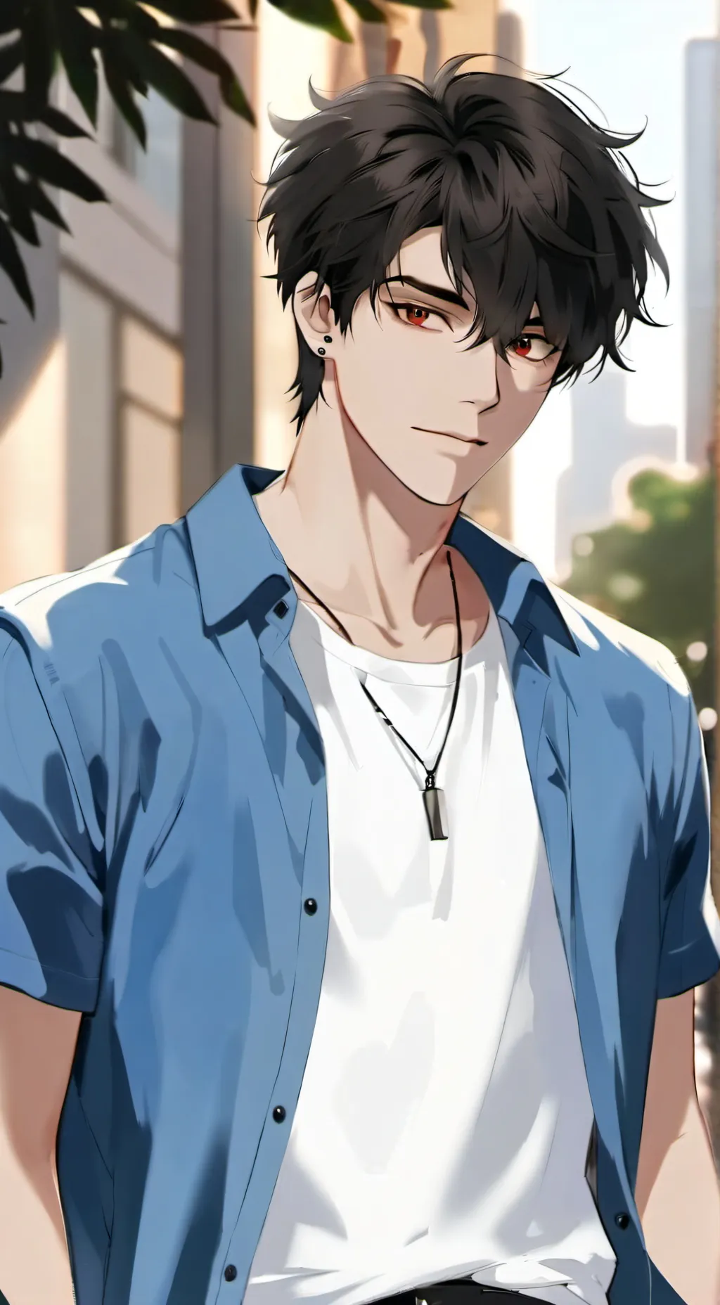 ai character: Asher background