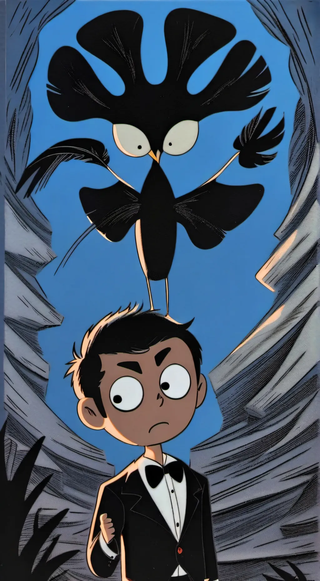 ai character: GREY X WENDA background