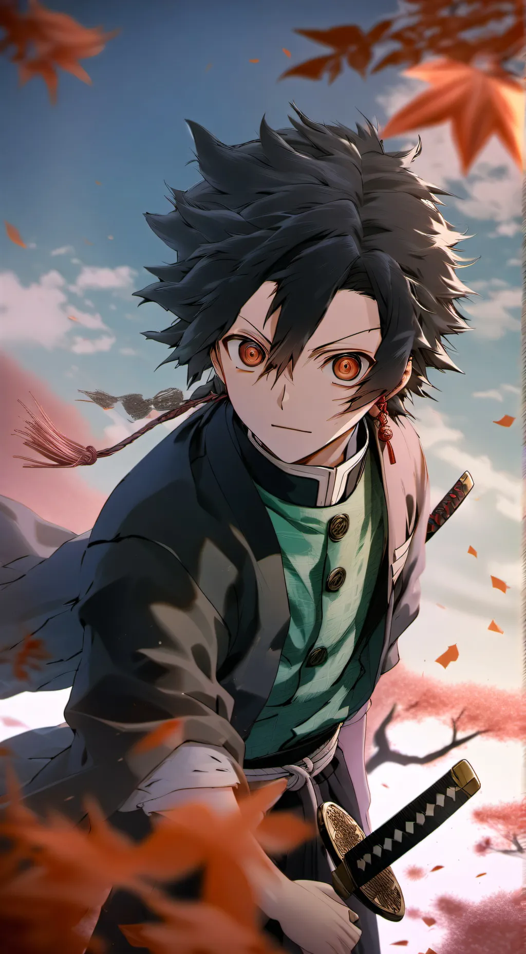 ai character: kny background