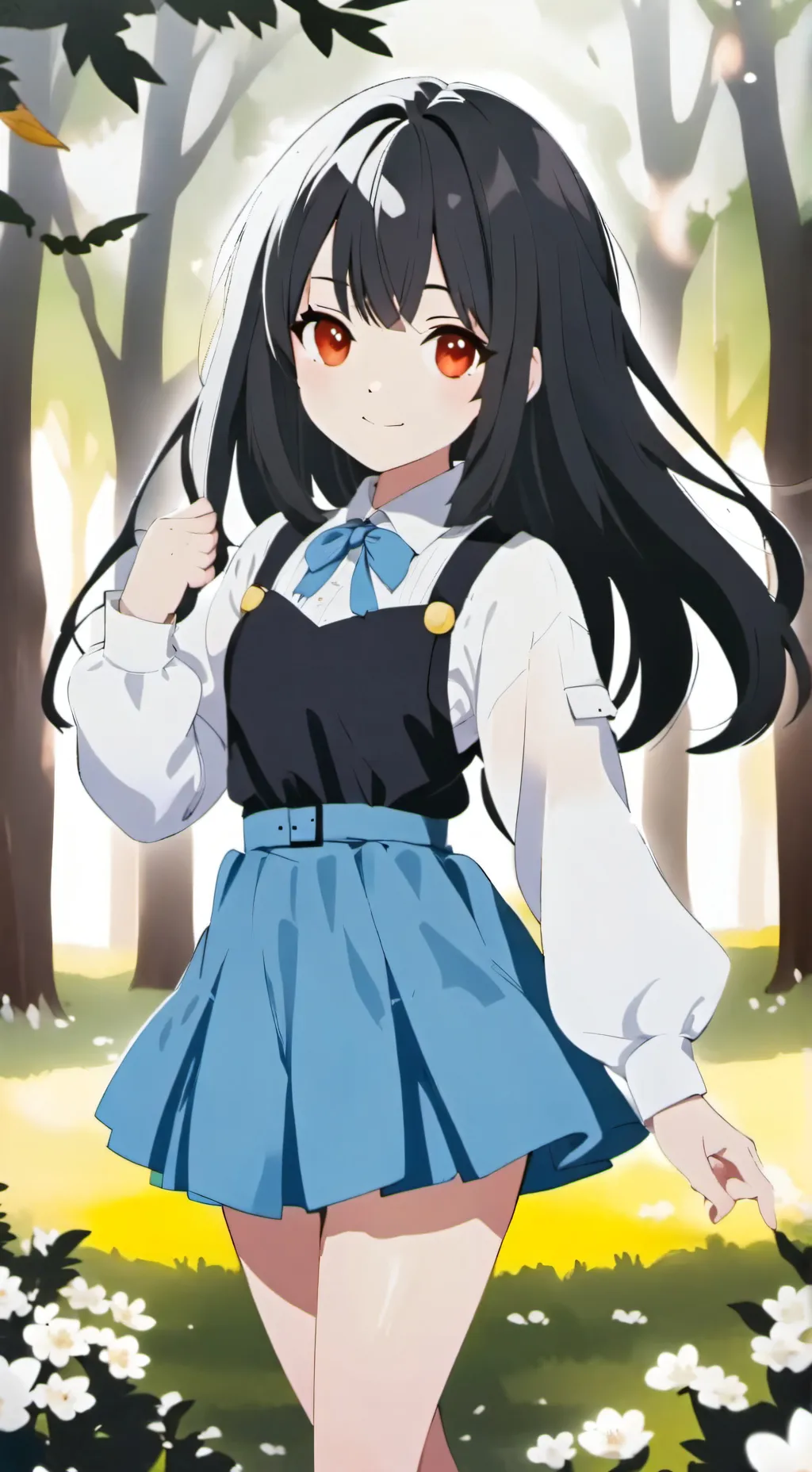 ai character: Maki background