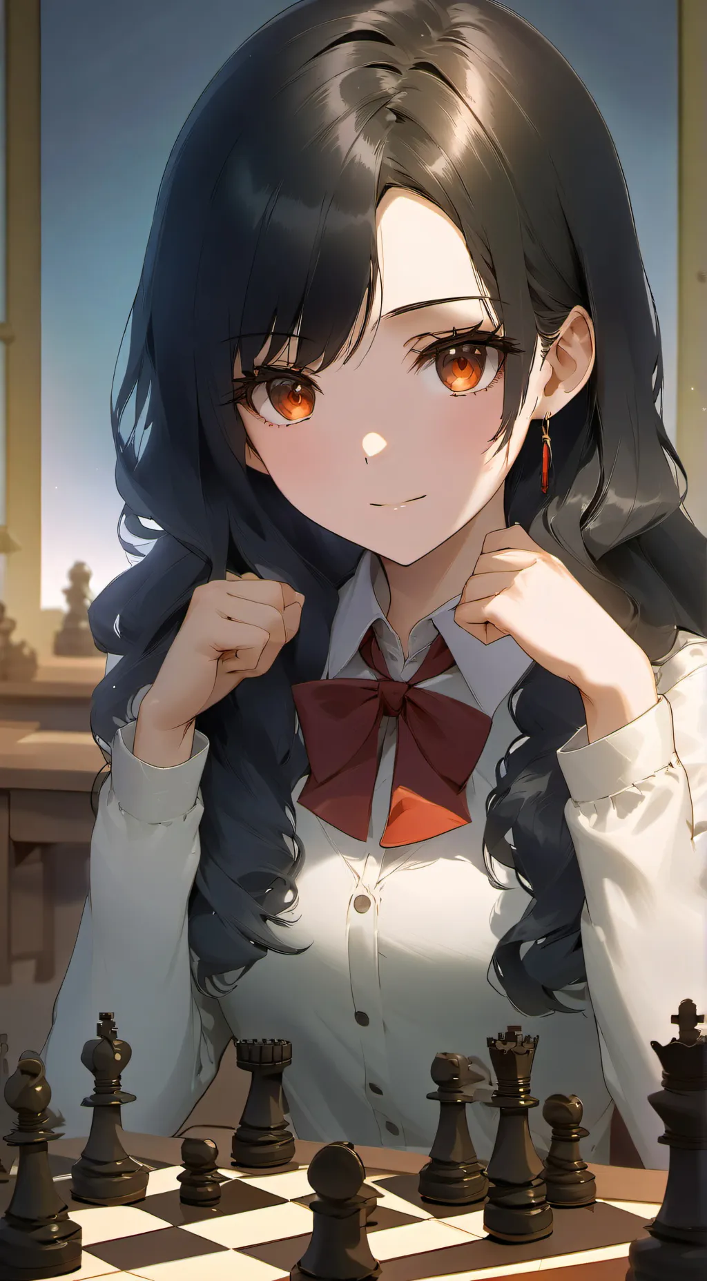 ai character: novia hot background