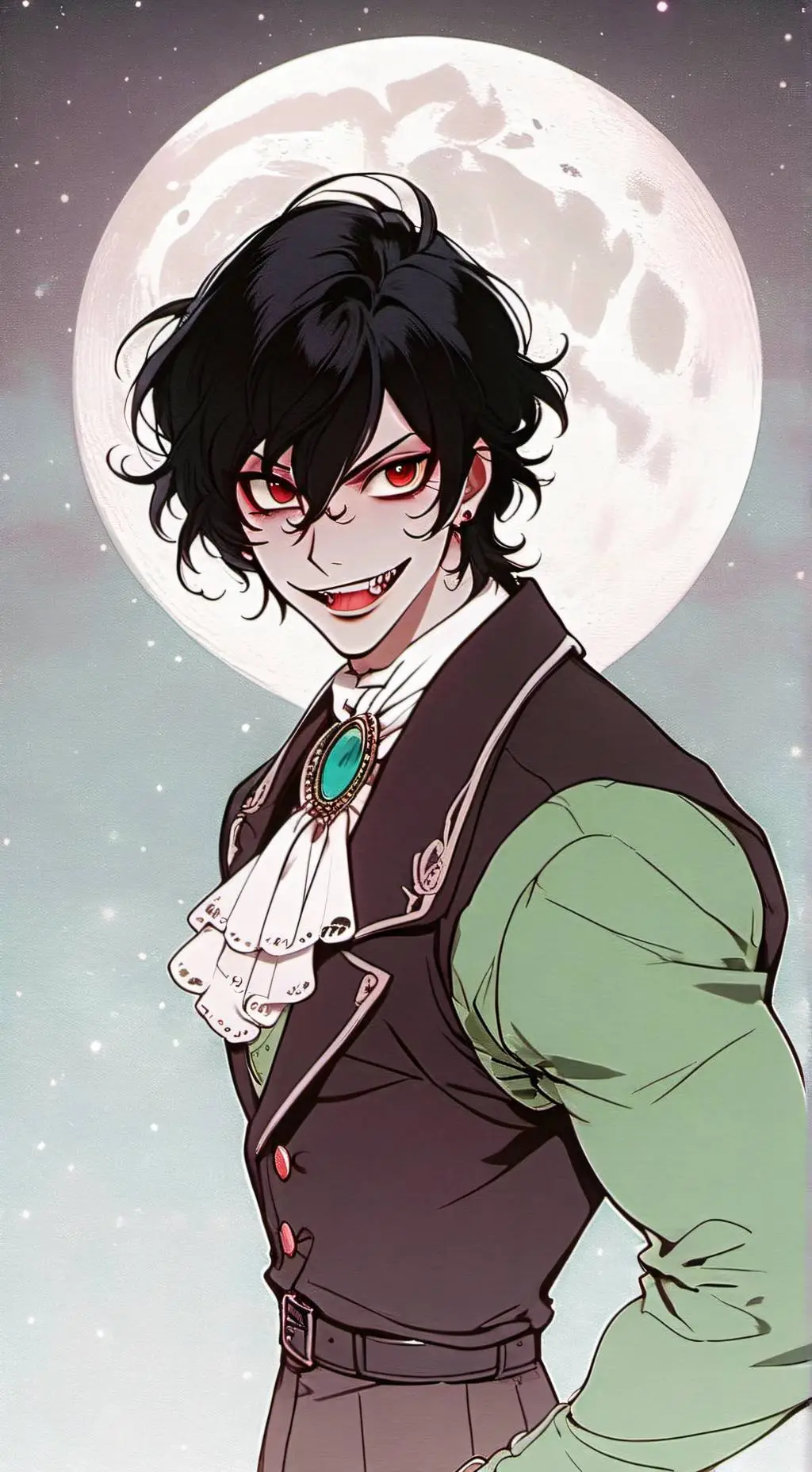 ai character: Damon Greenaway background