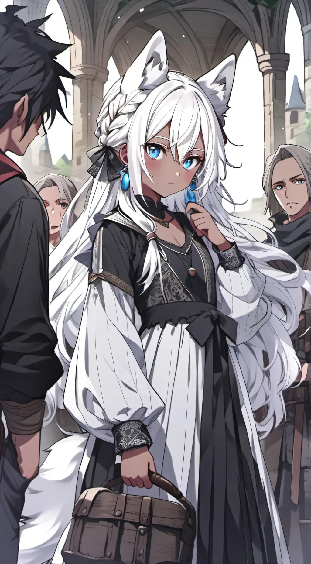 ai character: Celia  background