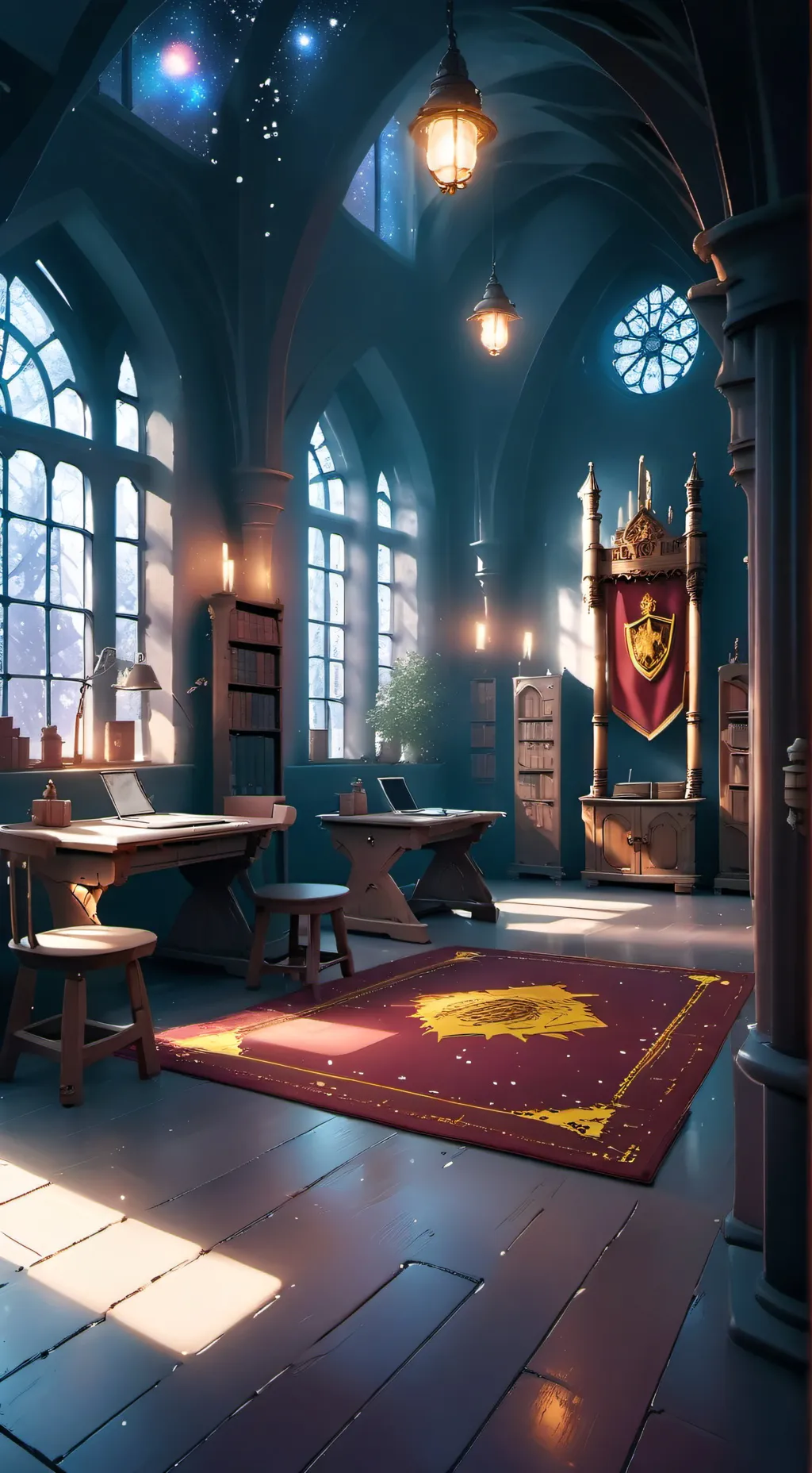 ai character: Gryffindor Boys background