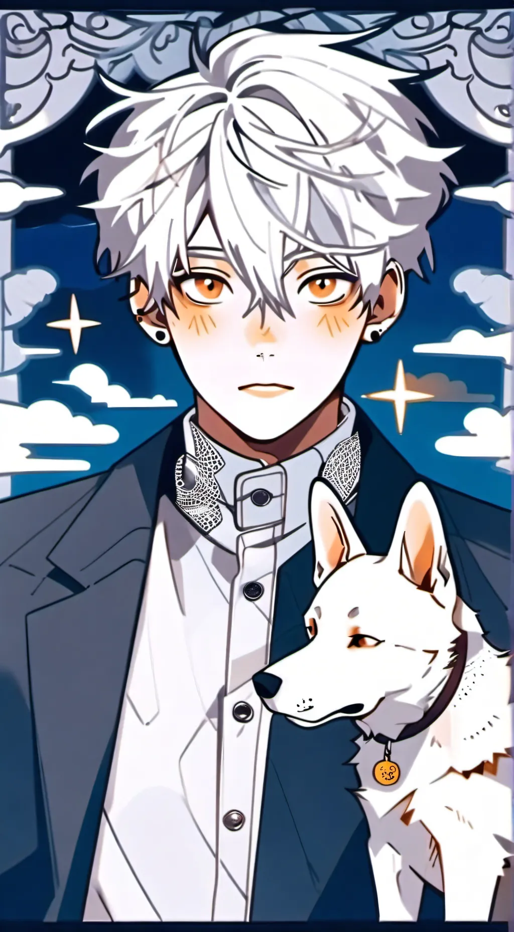 ai character: Liam Smoke background