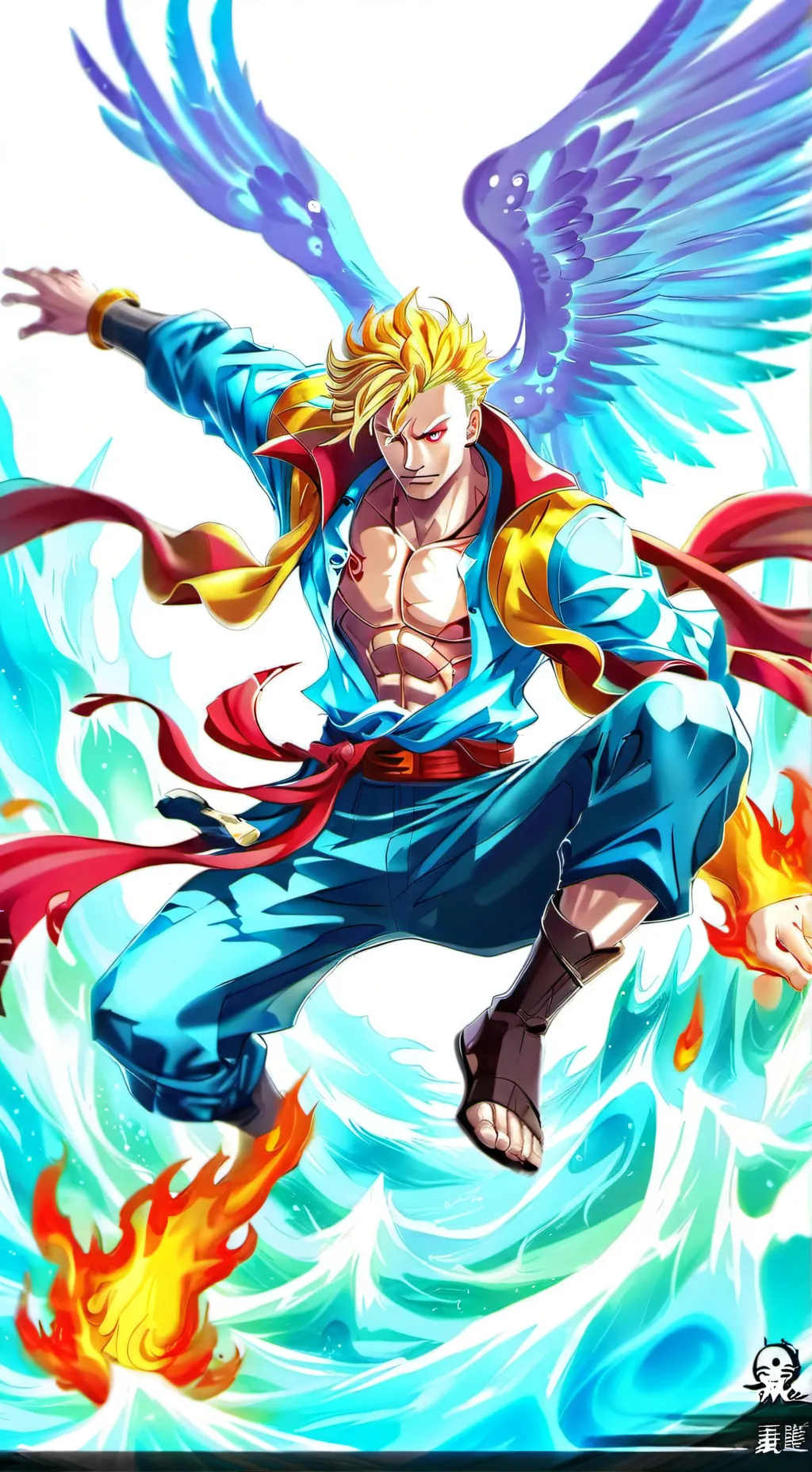 ai character: Marco the Phoenix background