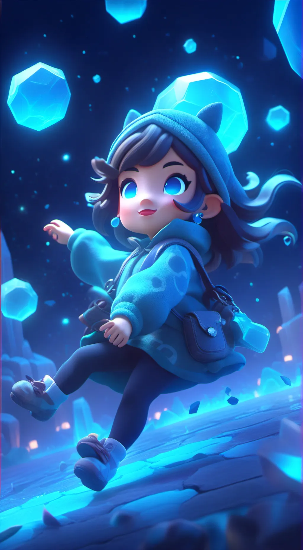 ai character: ENHYPEN background