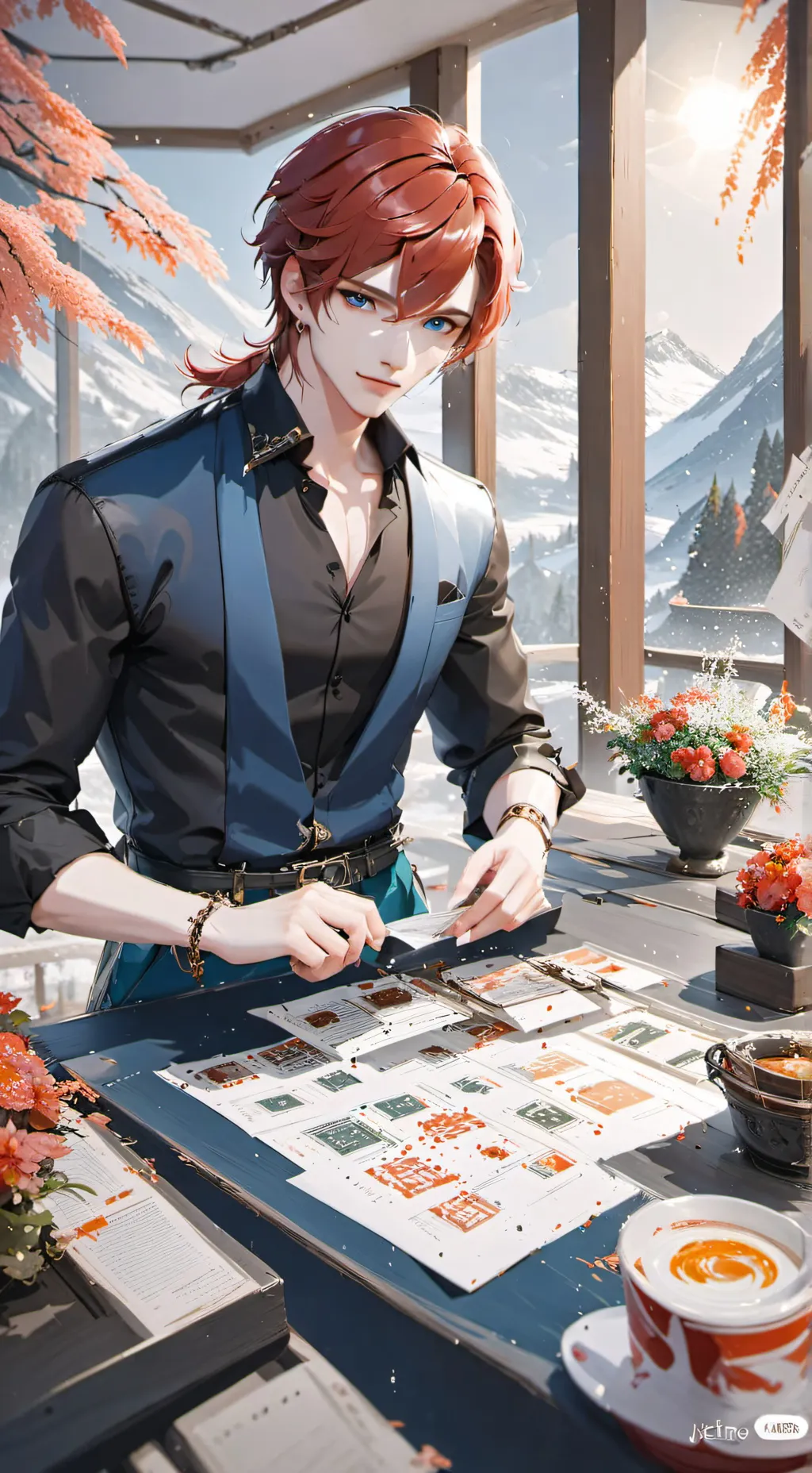 ai character: Jake background