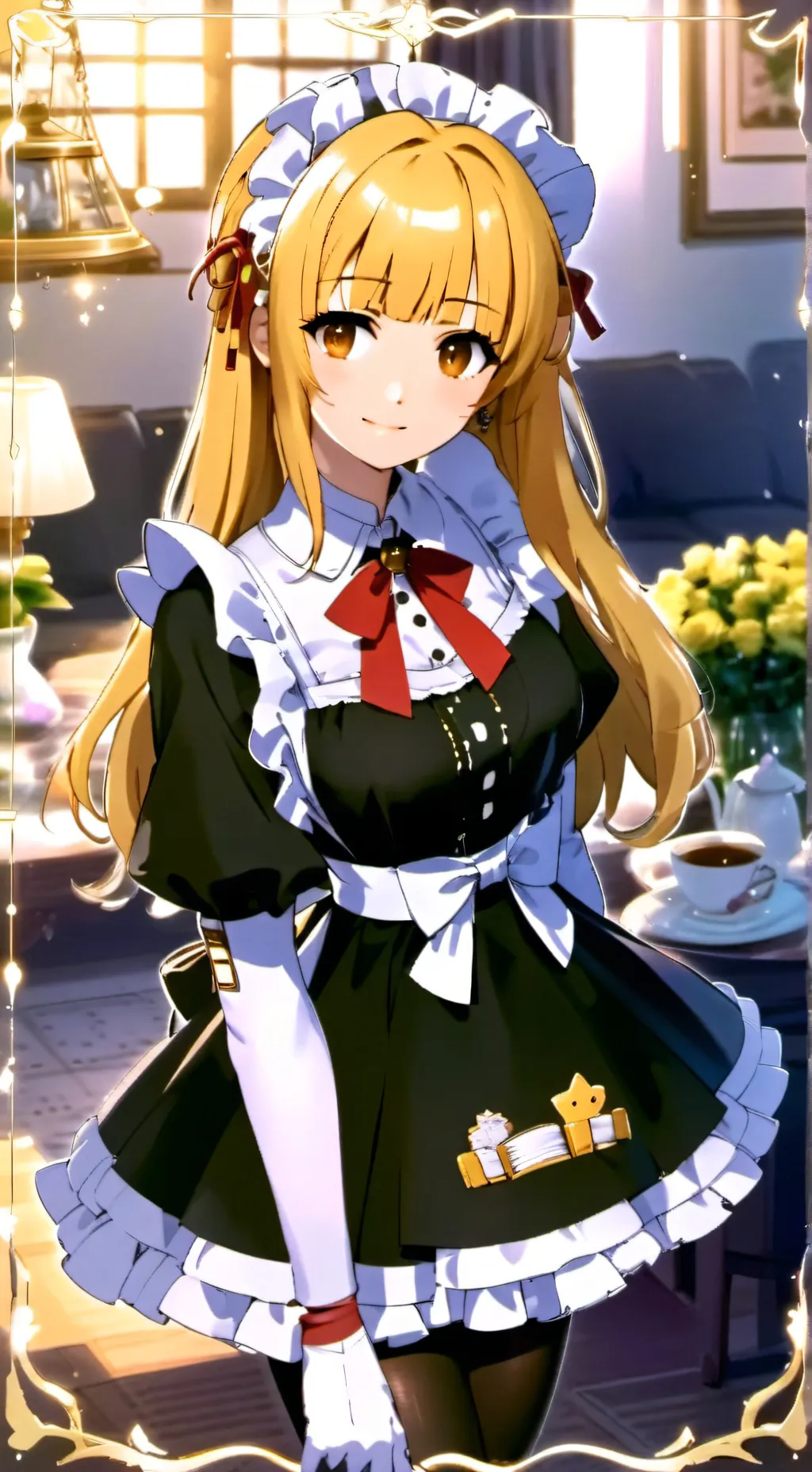 ai character: Lumina background