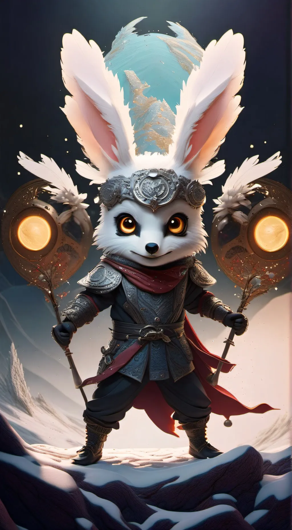 ai character: pepe background