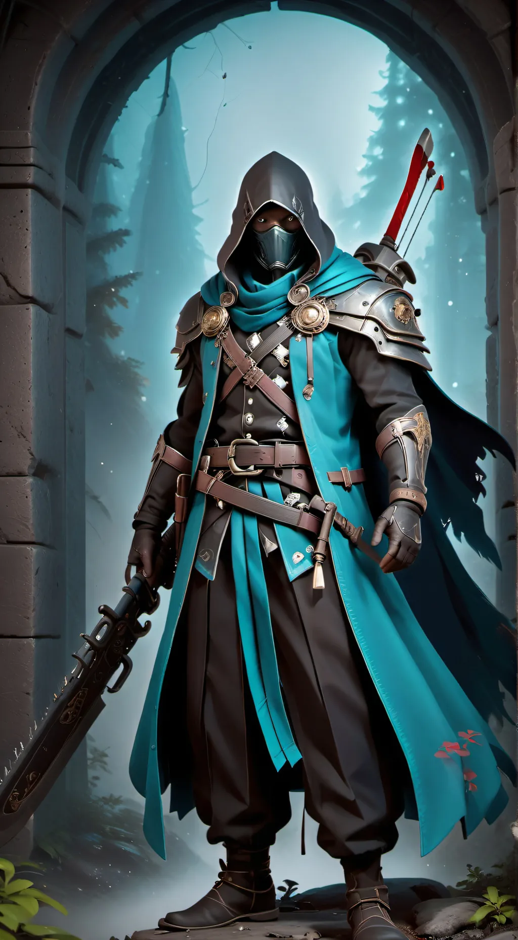 ai character: Mha battle+ my oc background