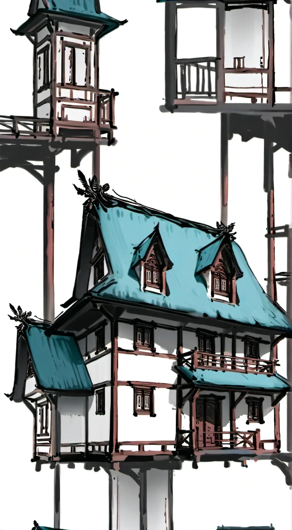 ai character: DW Christmas  background