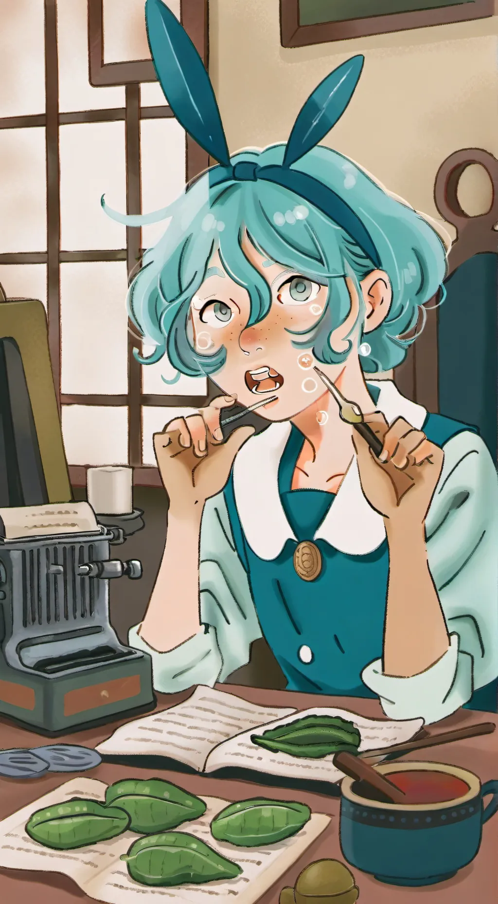 ai character: Sprunki  background