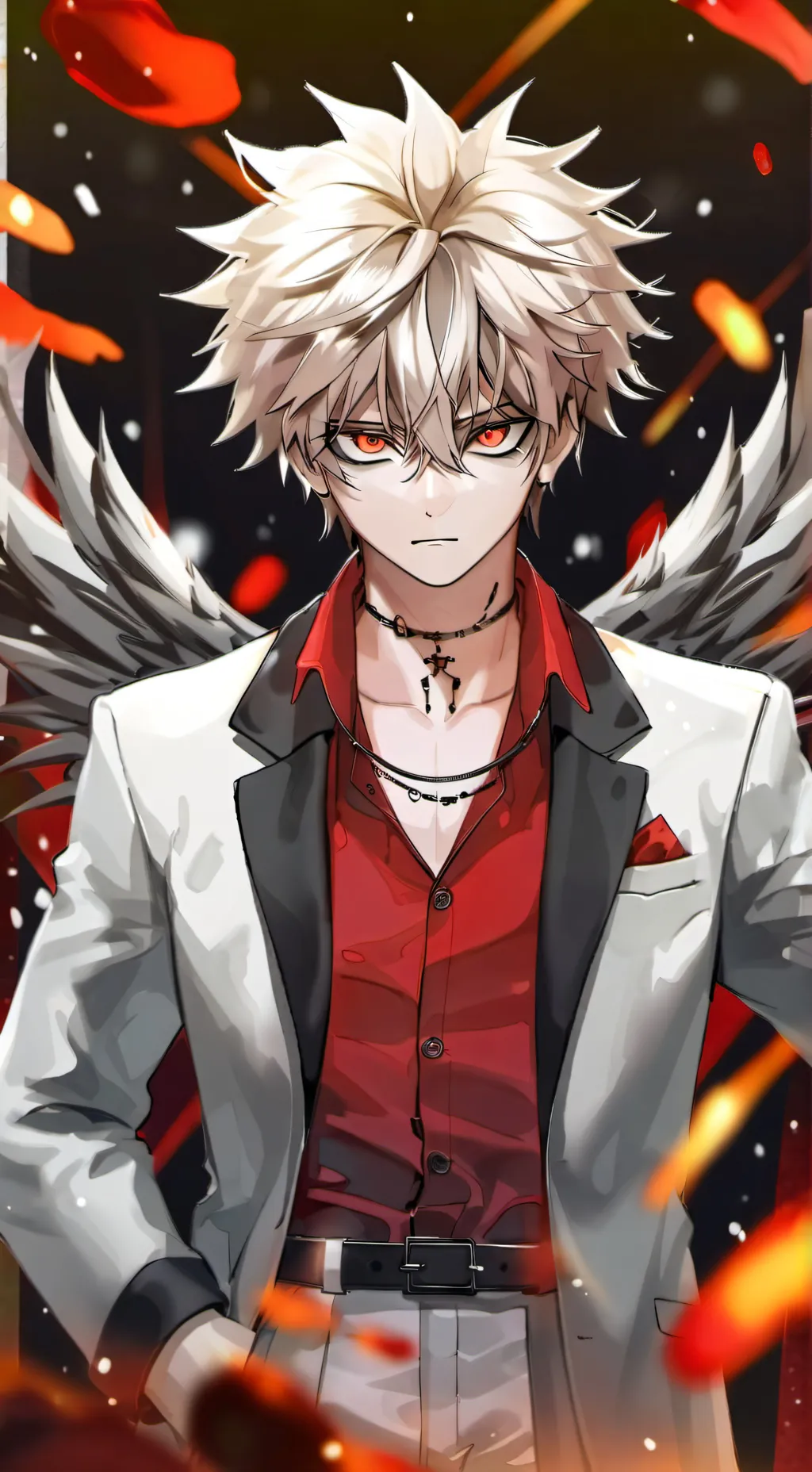 ai character: Bakugo's Twin background