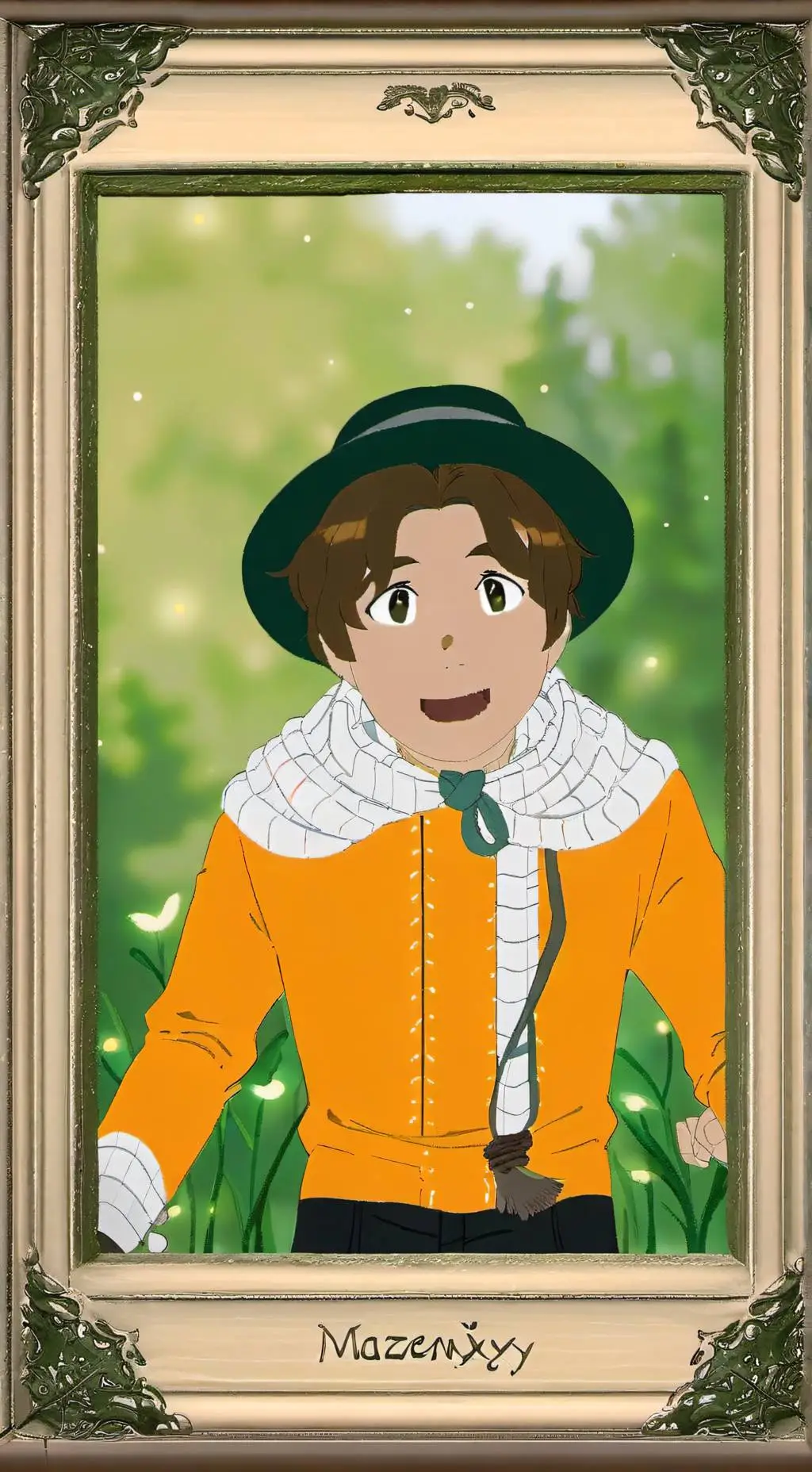 ai character: Waki background