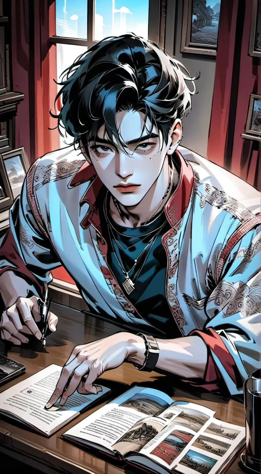 ai character: +Alex+ background