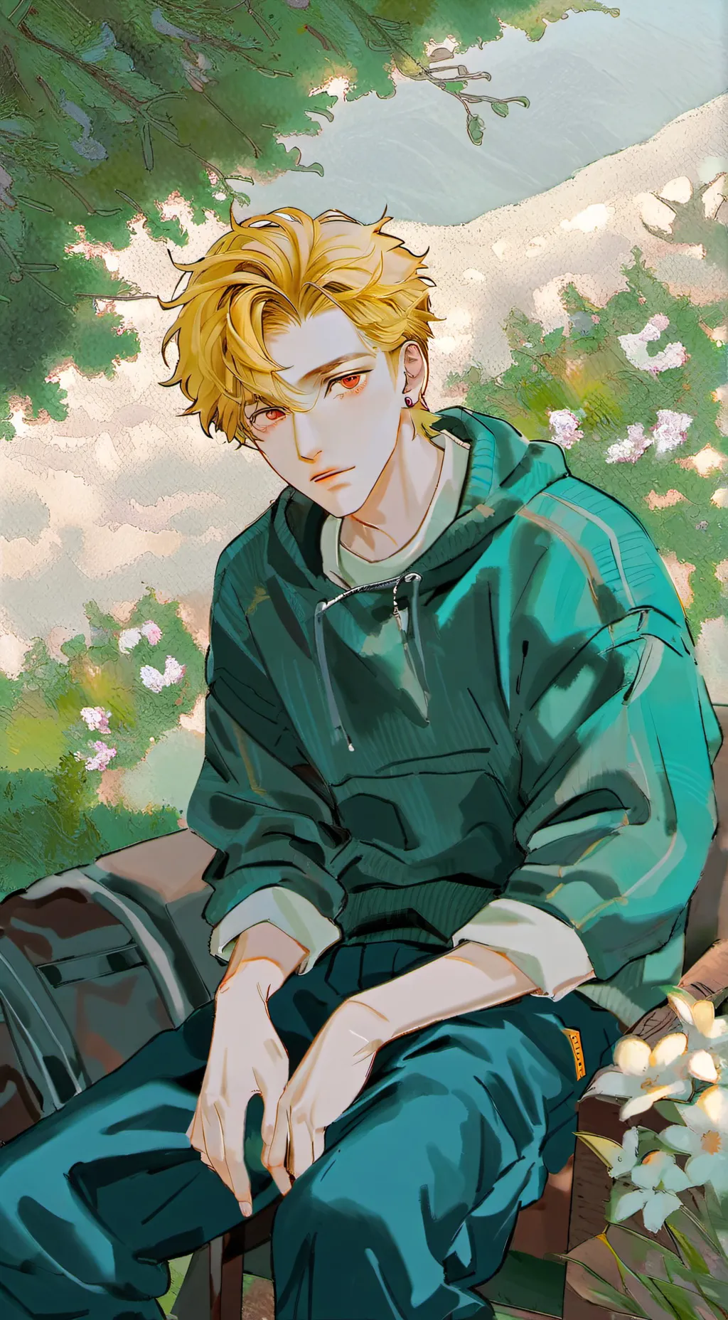 ai character: bakugo background