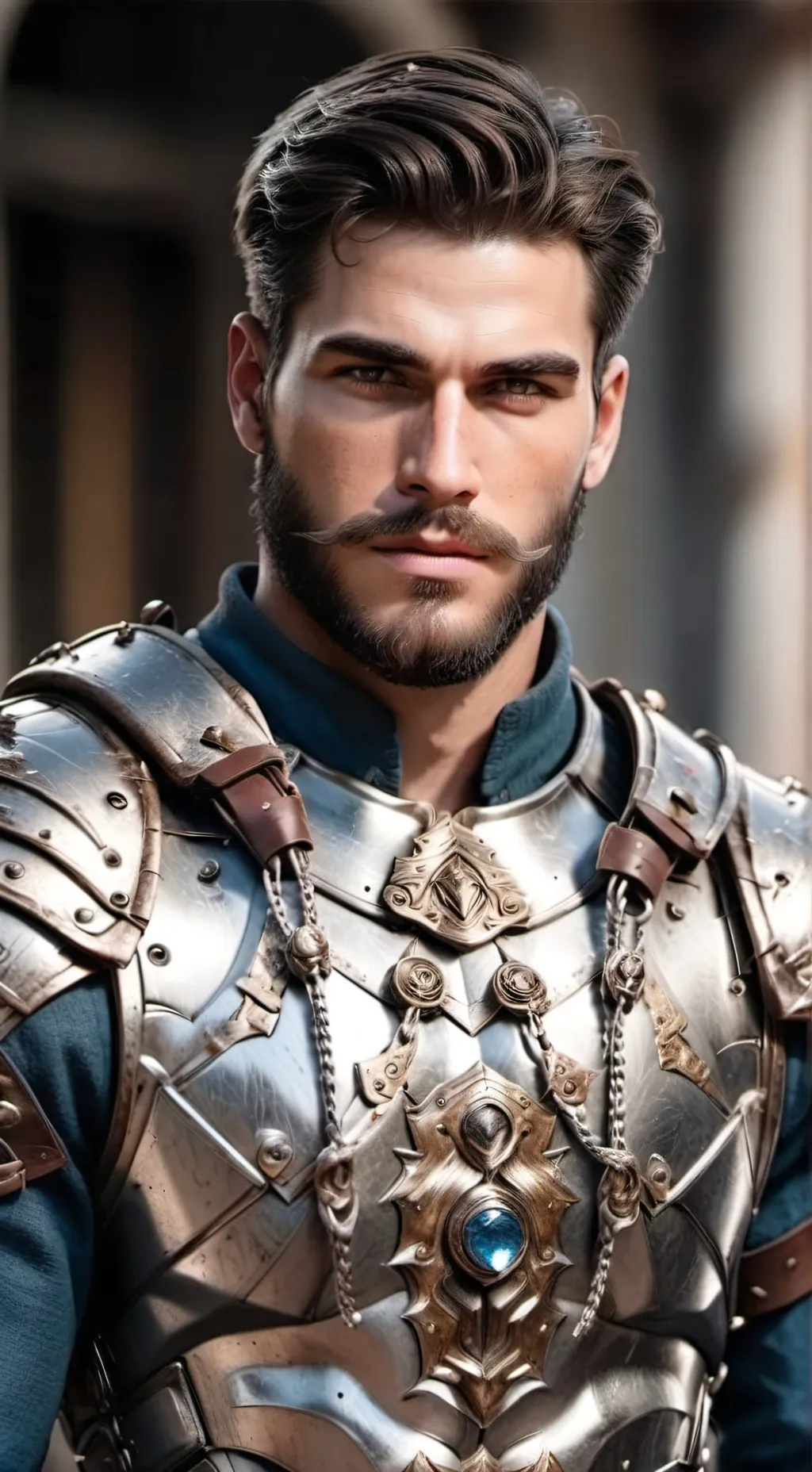 ai character: Xavier  background