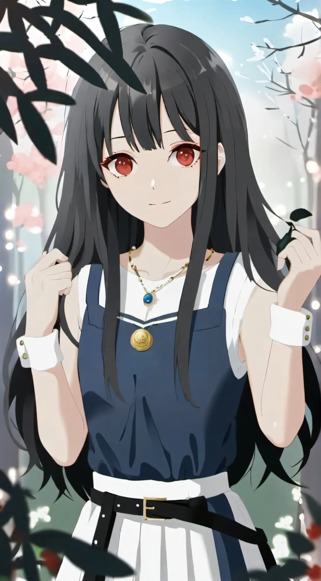 ai character: Rose background